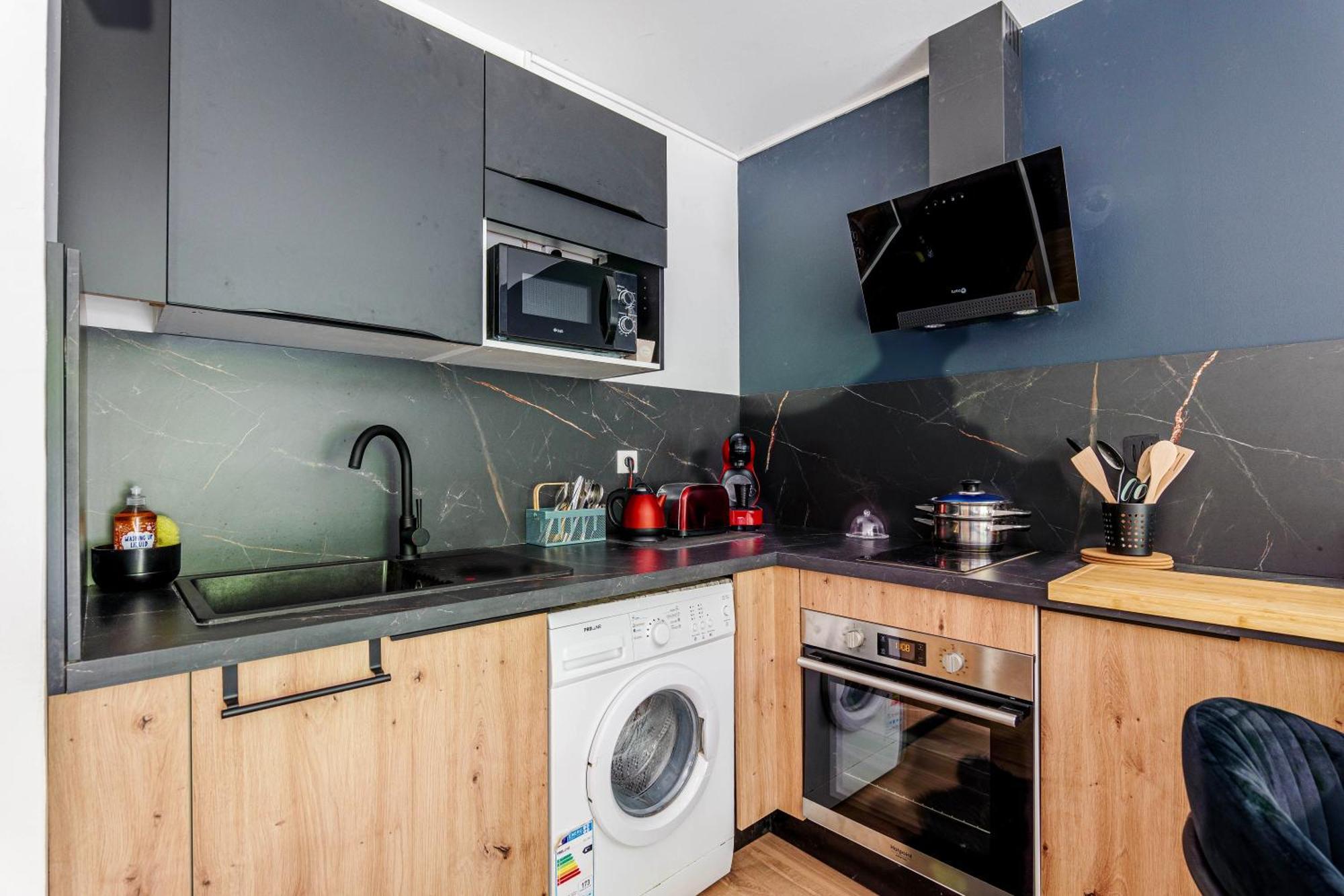 Appartement Croise Laroche - 5 Min De Lille 马尔康巴勒尔 外观 照片